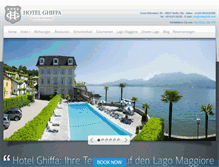 Tablet Screenshot of hotelghiffa.de